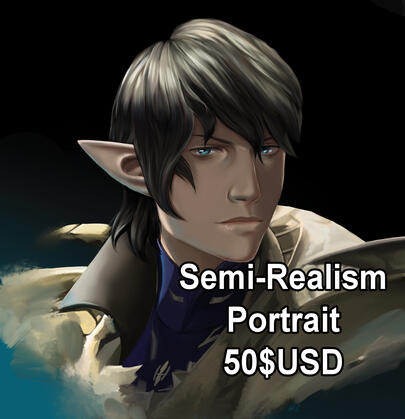Semi-Realism portrait