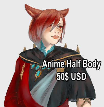 Anime Half Body