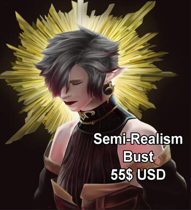 Semi Realism Bust